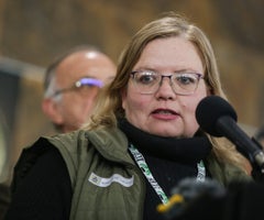 La directora del Icbf, Astrid Eliana Cáceres