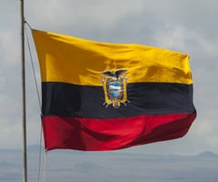 Bandera Ecuador. Foto: Bloomberg.