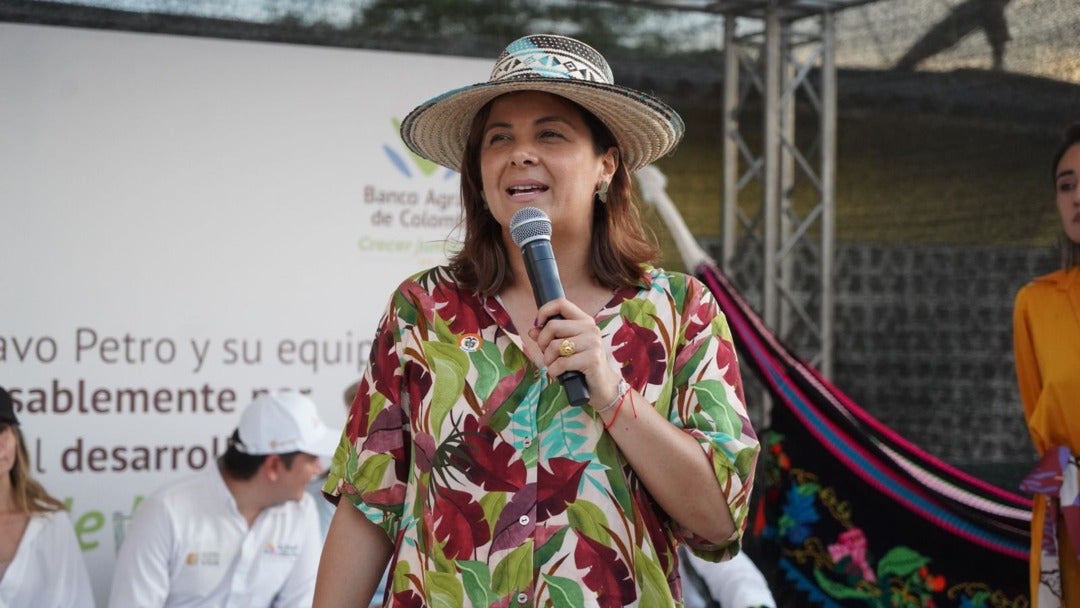 Jhenifer Mojica, ministra de Agricultura