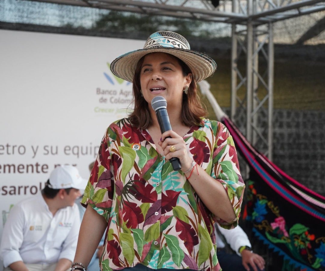 Jhenifer Mojica, ministra de Agricultura