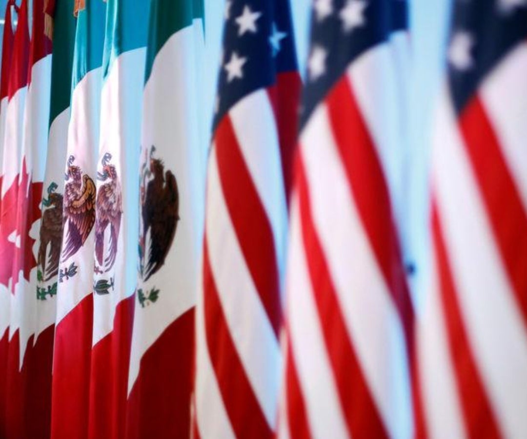 Bandera EE.UU. México y Canadá. Reuters.