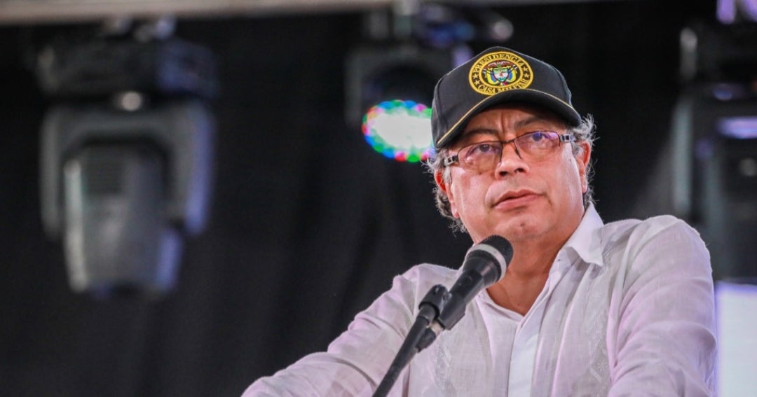 Presidente Petro habla desde el Puente de Boyacá en conmemoración del 7 ...