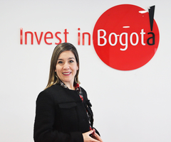 Isabella Muñoz, gerente Invest In Bogotá