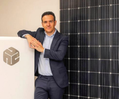 Enrique Selva, CEO de Umbrella Solar, David Arenas