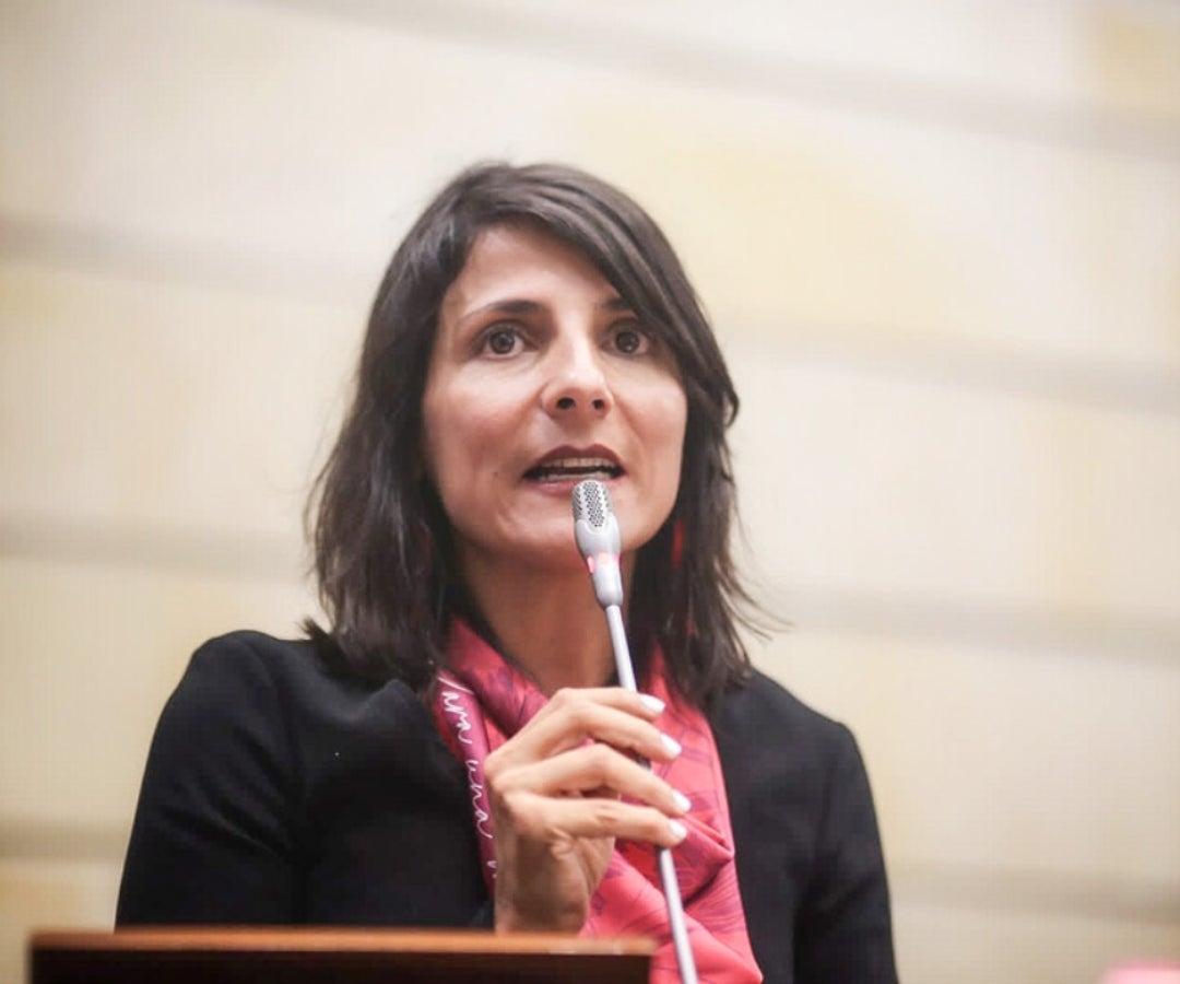 Irene Vélez, ministra de Ambiente. Irene Vélez, ministra de Ambiente.