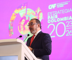 Sergio Díaz-Granados, presidente ejecutivo de CAF