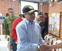 Presidente Petro en Quetame