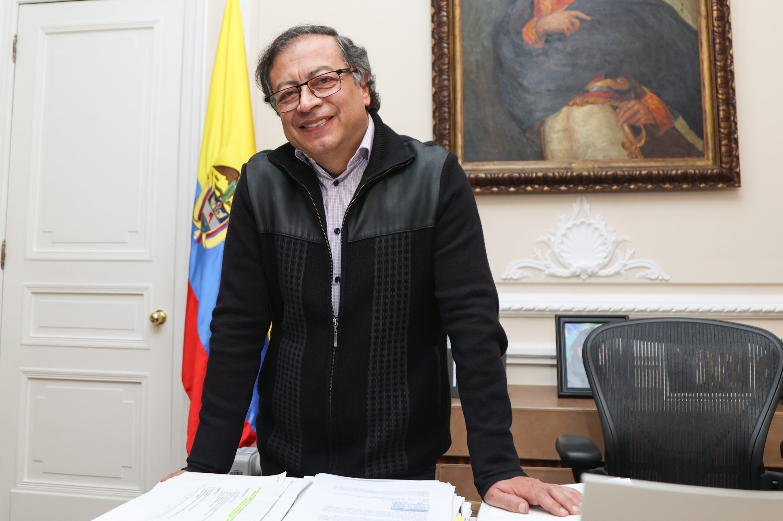 El presidente Gustavo Petro. Foto: Pierre Ancines / LR