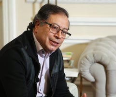 Gustavo Petro. Foto_ Pierre Ancines _ LR 1 Gustavo Petro, presidente de Colombia