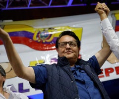 Fernando Villavicencio, candidato presidencial de Ecuador asesinado