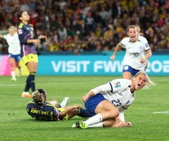 Colombia perdió contra Inglaterra en cuartos de final