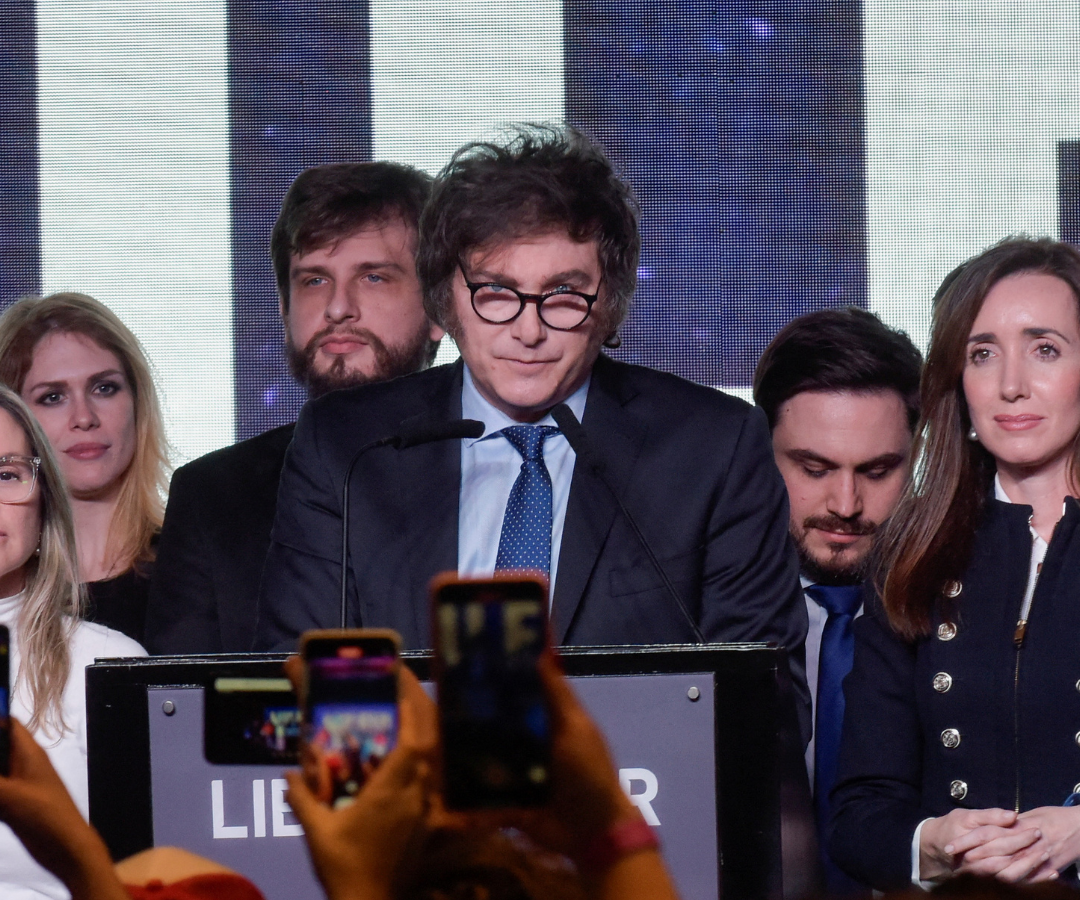 Javier Milei, candidato a la presidencia de Argentina