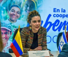 Directora de la Agencia Presidencial de Cooperación Internacional (APC), Eleonora Betancur