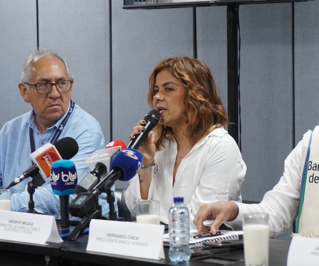 Jhenifer Mojica, ministra de Agricultura