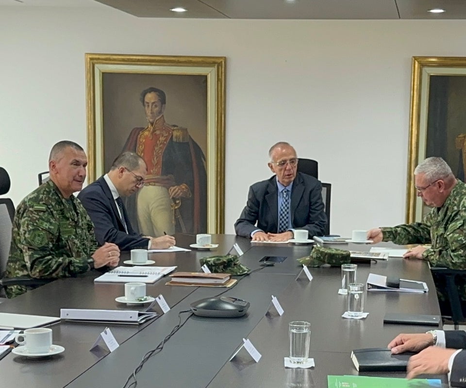 Reunión del fiscal general con el ministro de defensa