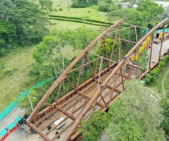 Obras Puente El Alambrado