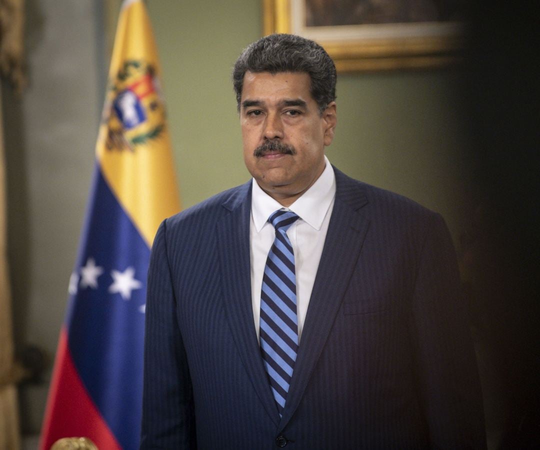 Nicolas Maduro, Venezuela’s president, during an official event at Miraflores Palace in Caracas, Venezuela, on Wednesday, Aug. 16, 2023.
