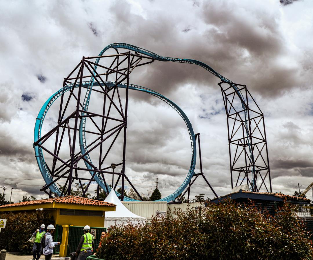 Salitre Mágico, montaña rusa_