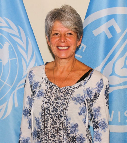 Hivy Ortíz, coordinadora de la iniciativa regional de agricultura sostenible y resiliente de la FAO