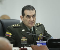 Director de la Policía William Salamanca