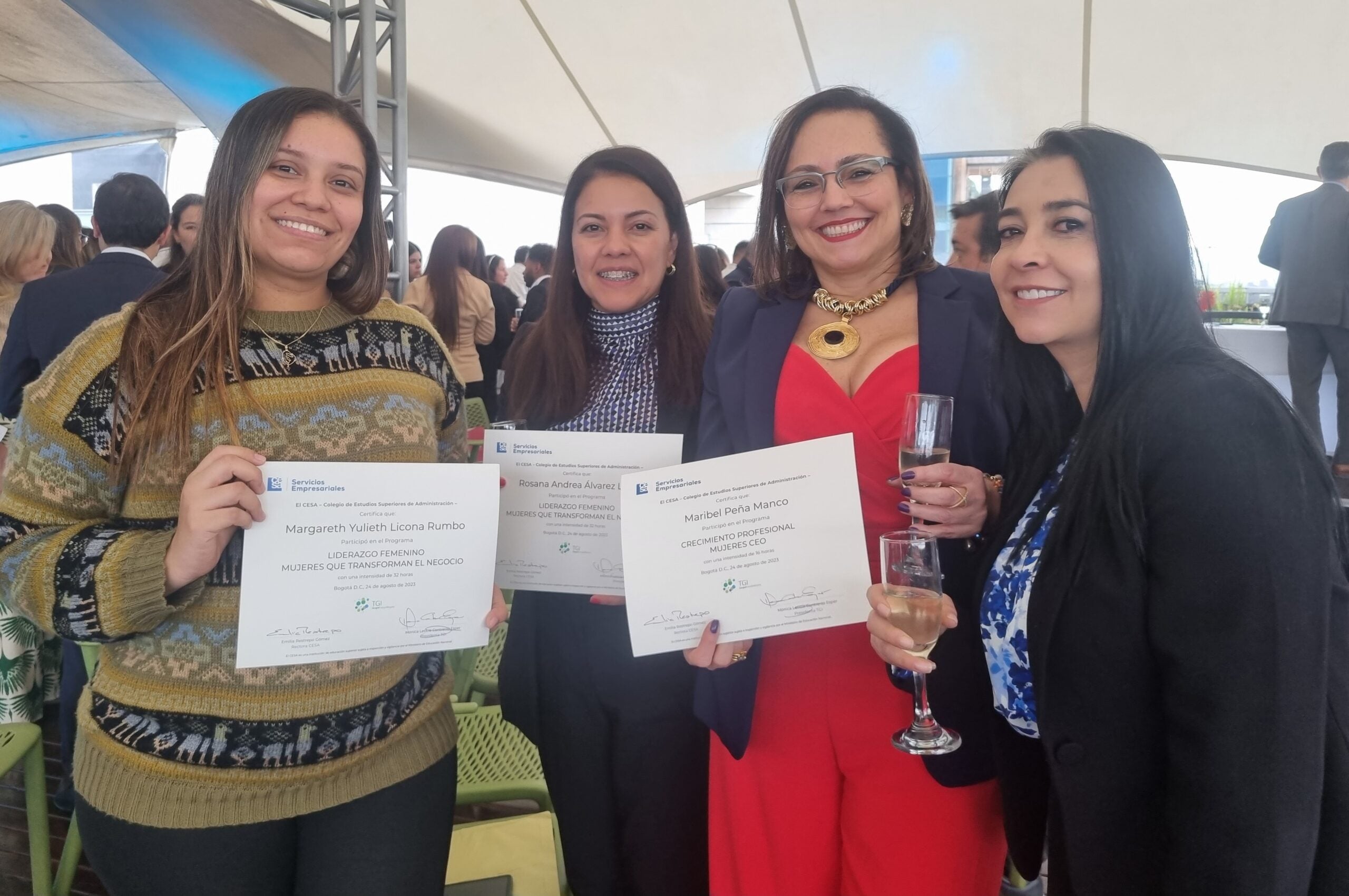 La Transportadora de Gas Internacional (TGI) realizó la graduación de la primera promoción de su Escuela de Liderazgo Femenino
