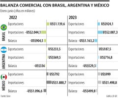 El Gobierno revisará los tratados de libre comercio con Argentina, Brasil y México