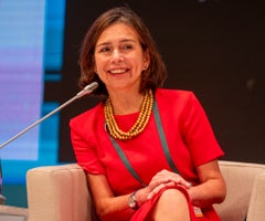 Carolina España, vicepresidenta de la CAF