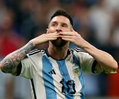 Lionel Messi, futbolista profesional