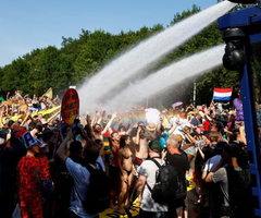 Protestas climáticas en Países Bajos