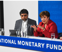 Kristalina Georgieva, directora gerente del Fondo Monetario Internacional (FMI)