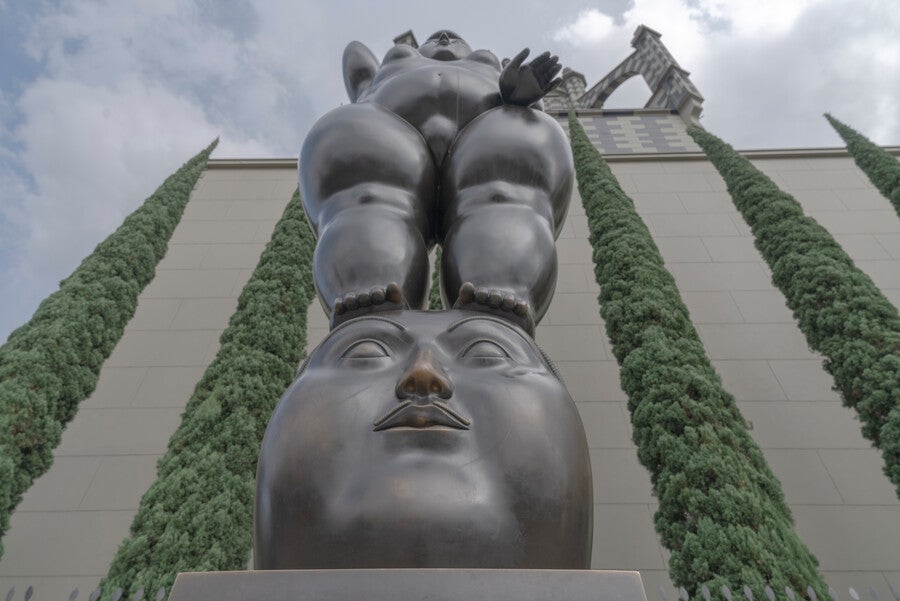 Plaza de Botero en Medellín