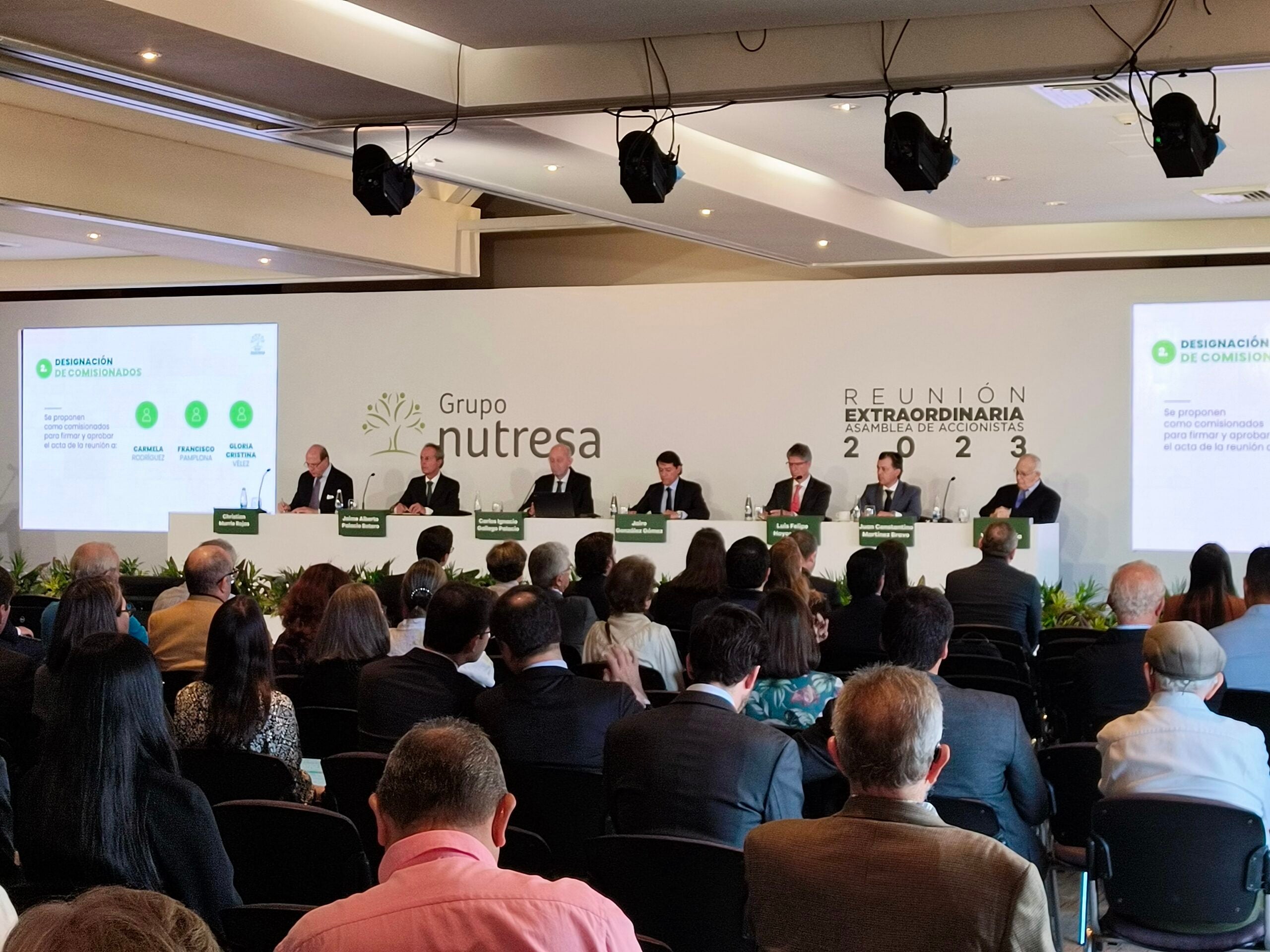 Inicia la Asamblea General de Accionistas de Grupo Nutresa