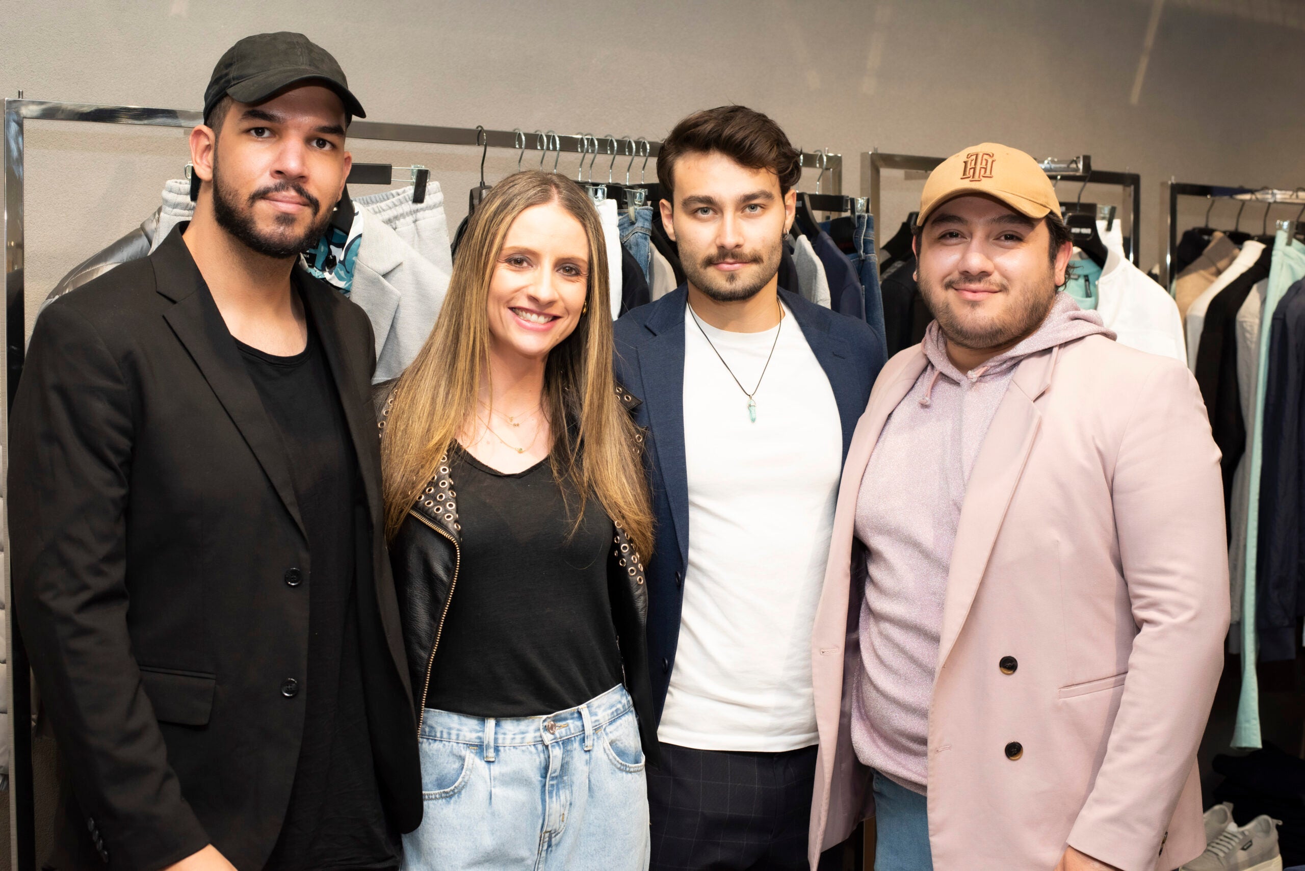 Luis Egurrola, María José Arboleda, Carlos Quintero; y Andy Carrasto, en el evento.