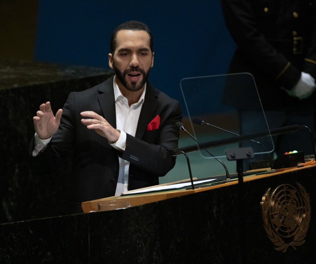 Nayib Bukele se pronunció antes las críticas de su política de seguridad contra el crimen
