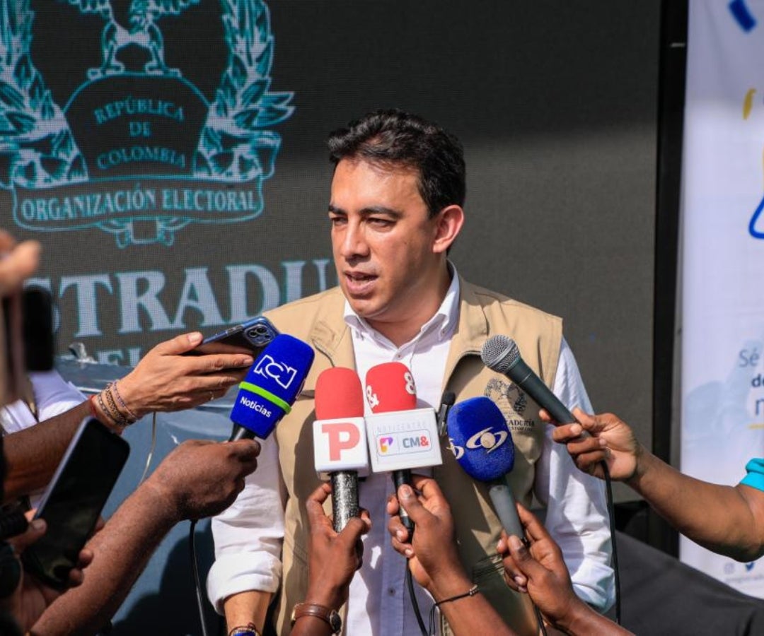 El registrador nacional del Estado Civil, Alexander Vega Rocha, El registrador nacional del Estado Civil, Alexander Vega Rocha,