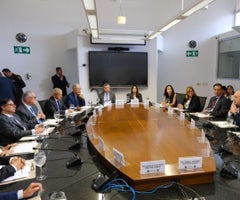 Presidente Petro con la Corte Interamericana de Derechos Humanos