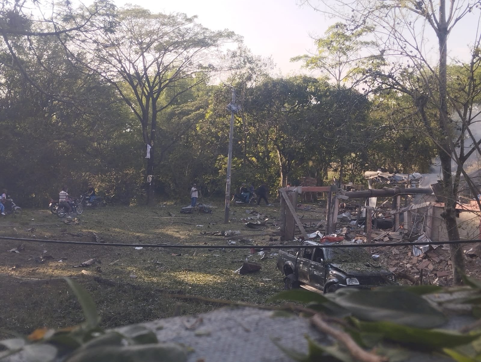 Atentado en el cauca