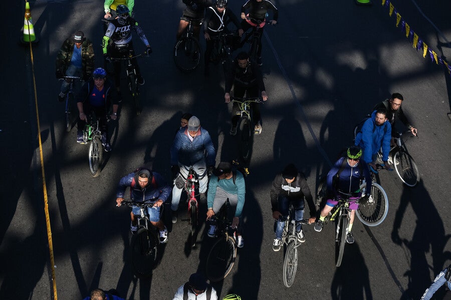 Jornada sin carro y moto