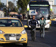 Día sin carro en Bogotá