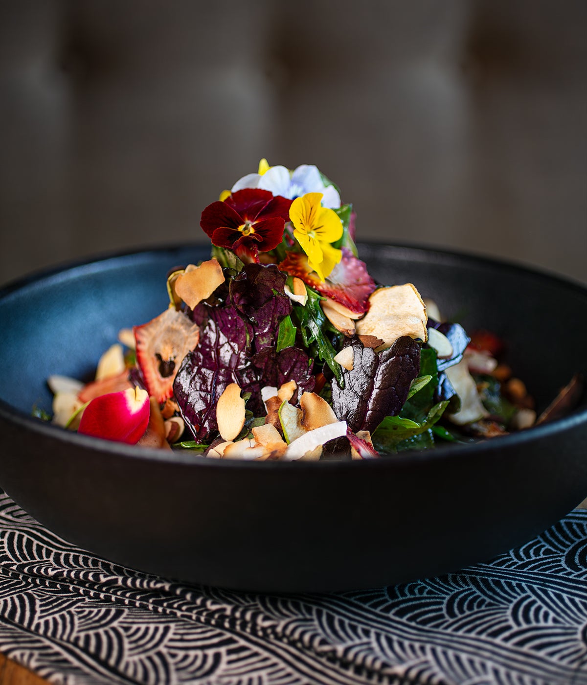 Ensalada sin proteína animal de Canoa