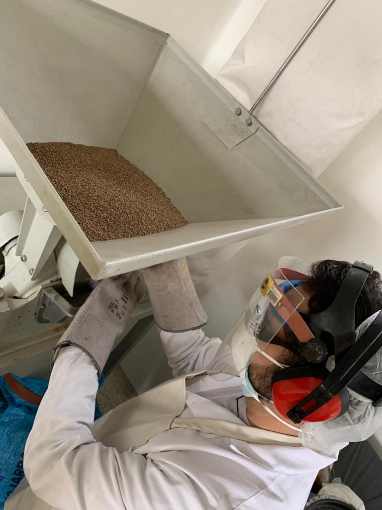 Proceso de elaboración de la harina