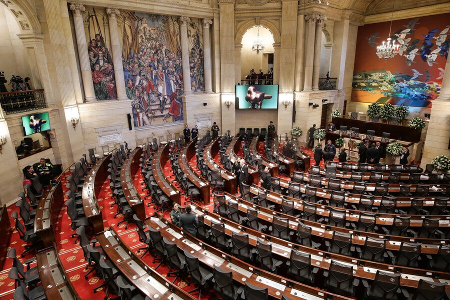 Homenaje a Fernando Botero en el Congreso