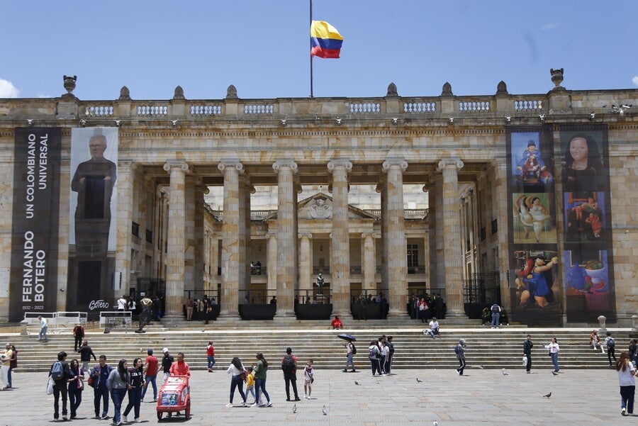 Homenaje a Fernando Botero en el Congreso