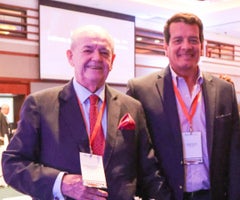 Carlos Hugo Estrada, miembro de Boards Colombia y Felipe Bayón, miembro de Boards Colombia y expresidente de Ecopetrol