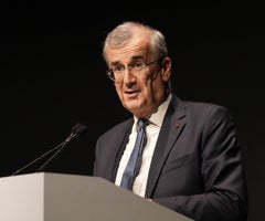 François Villeroy, presidente del Banco de Francia