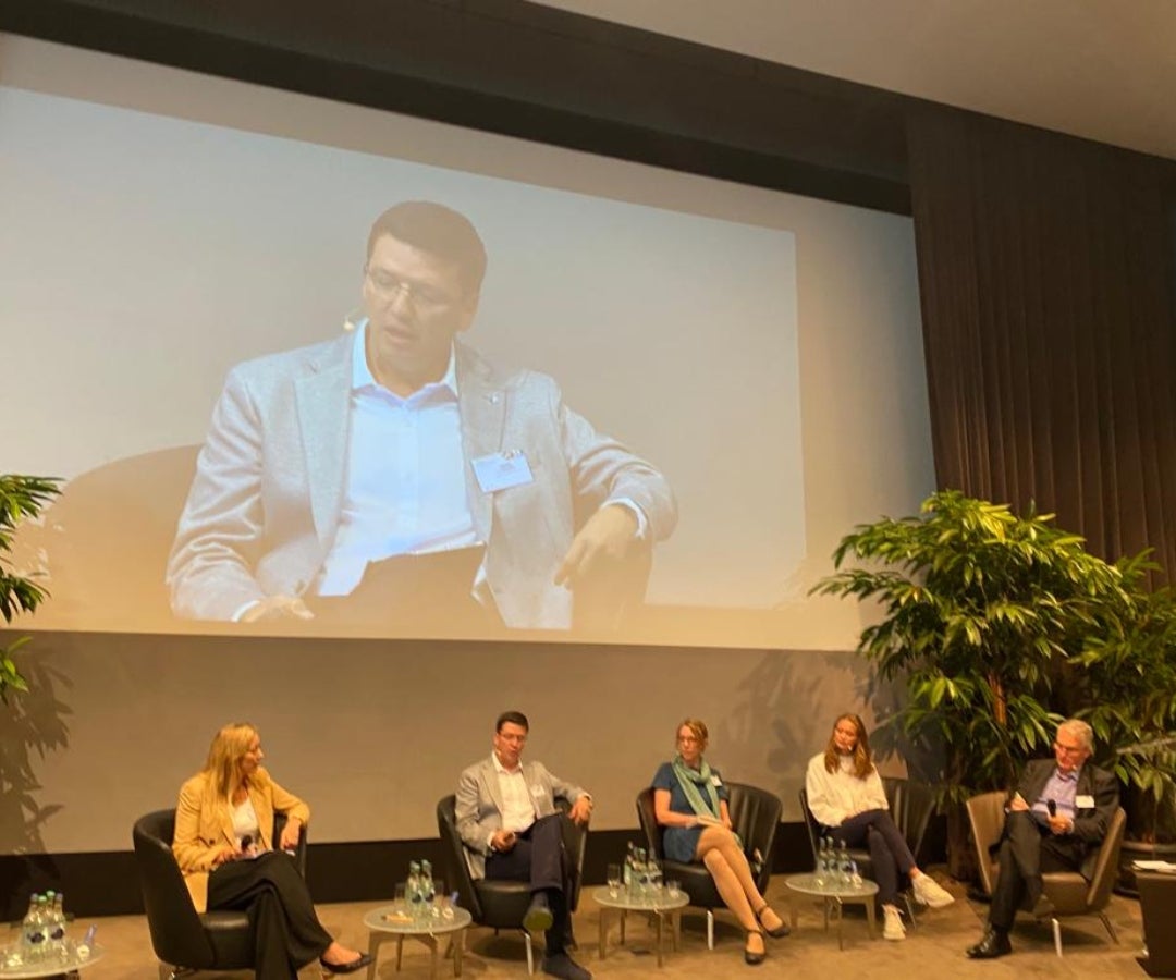 Germán Bahamón en el Swiss Coffee Trade Association