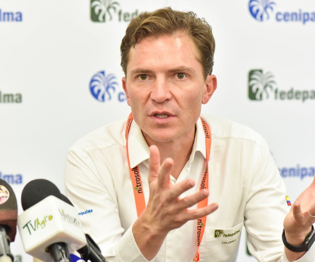 Nicolás Pérez Marulanda, presidente de Fedepalma