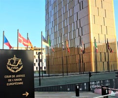 Instalaciones del Tribunal General de la Unión Europea (Tgue), en Luxemburgo
