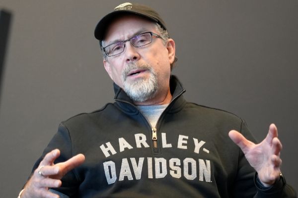 Bill Davidson, director del museo de Harley-Davidson en Milwaukee.