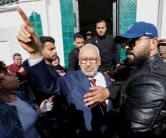 Líder de la oposición tunecina